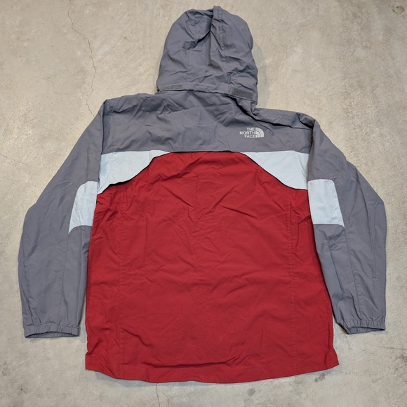 The North Face Hydrenalite Boys L Red and Gray Jacket - Picture 8 of 10